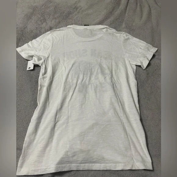 Jean Shop Men’s Printed Slub Cotton-Jersey T-Shirt White Size XS - Picture 9 of 9